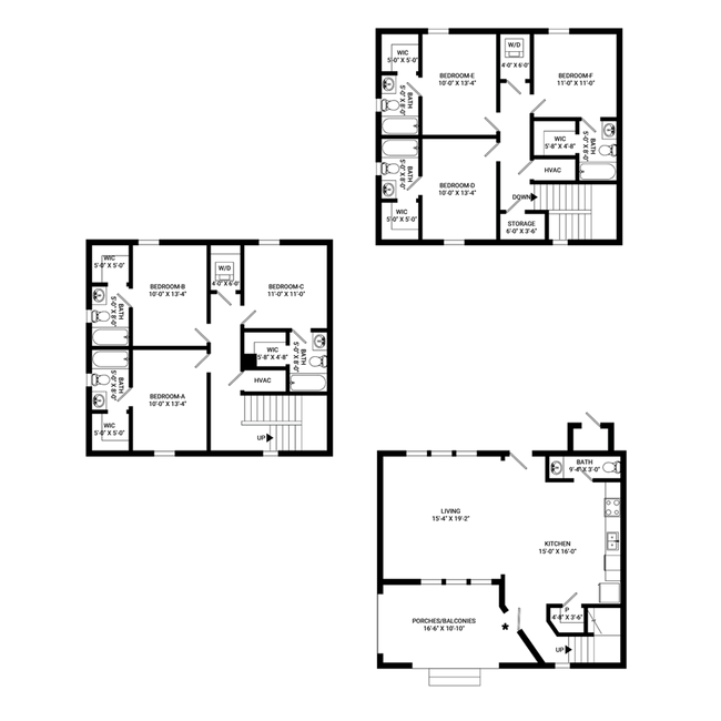 Unit Standard Standard floor plan